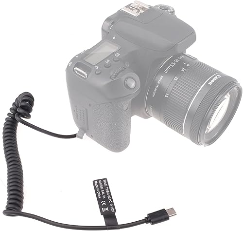 Miniatura 7 de FocusFoto USB-C Tipo-C a Full Decoded LP-E17 Dummy Battery DR-E18 Acoplador adaptador de alimentación para Canon EOS RP 77D 200D Mark II 750D 760D