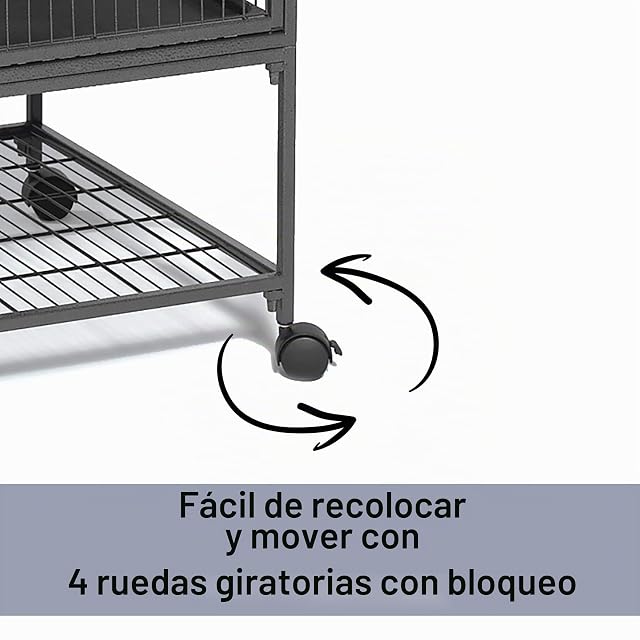 Foto 2 de 3 de MidWest Homes for Pets - Jaula doble Critter Nation para animales pequeños, 4 niveles, incluye bandeja…