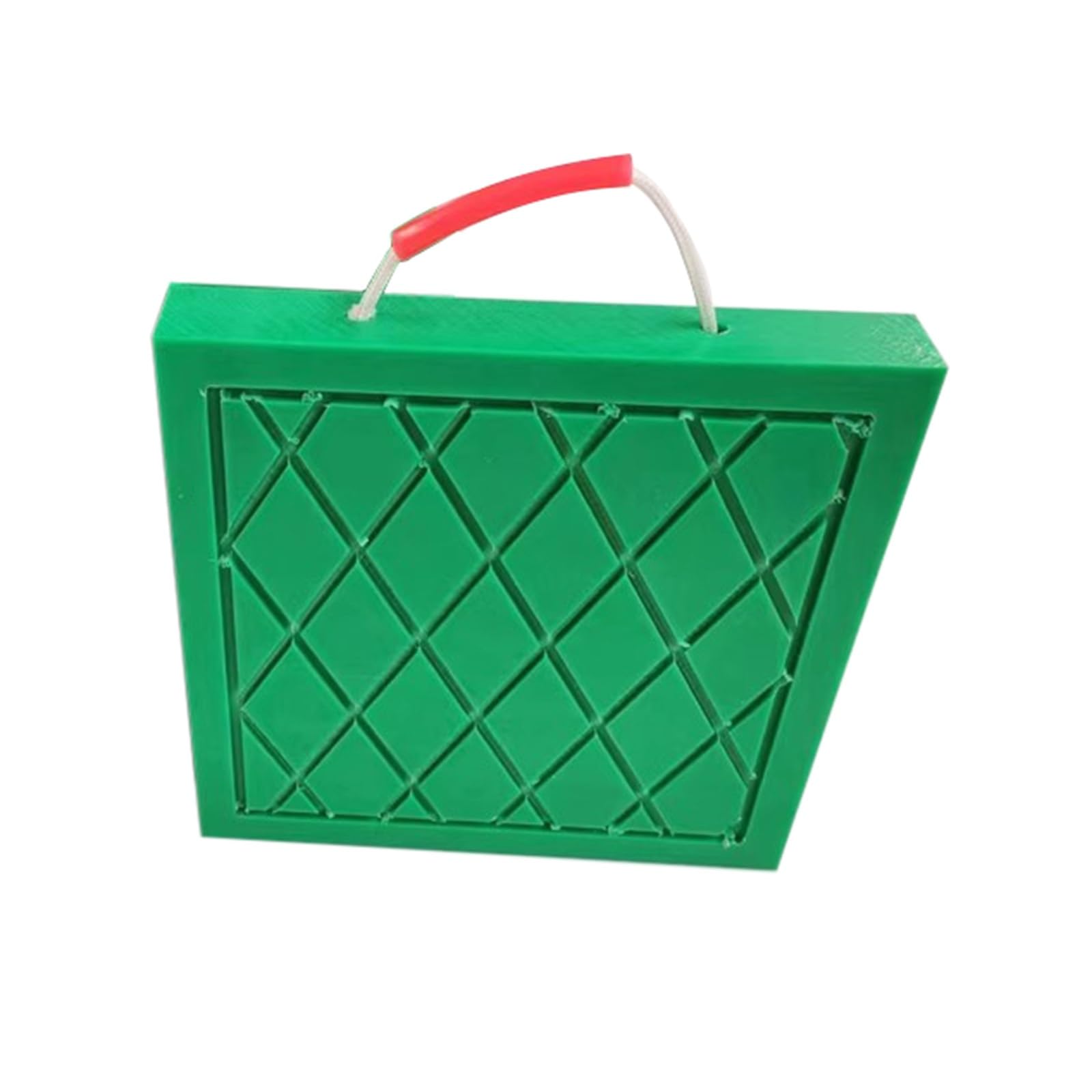 Cuscinetto di timbro per gru resistente per propagazione di gravità, cuscinetti di livellamento stabilizzanti per camper/gru/carrello di atterraggio, tappetino per rimorchio con motivo antiscivolo