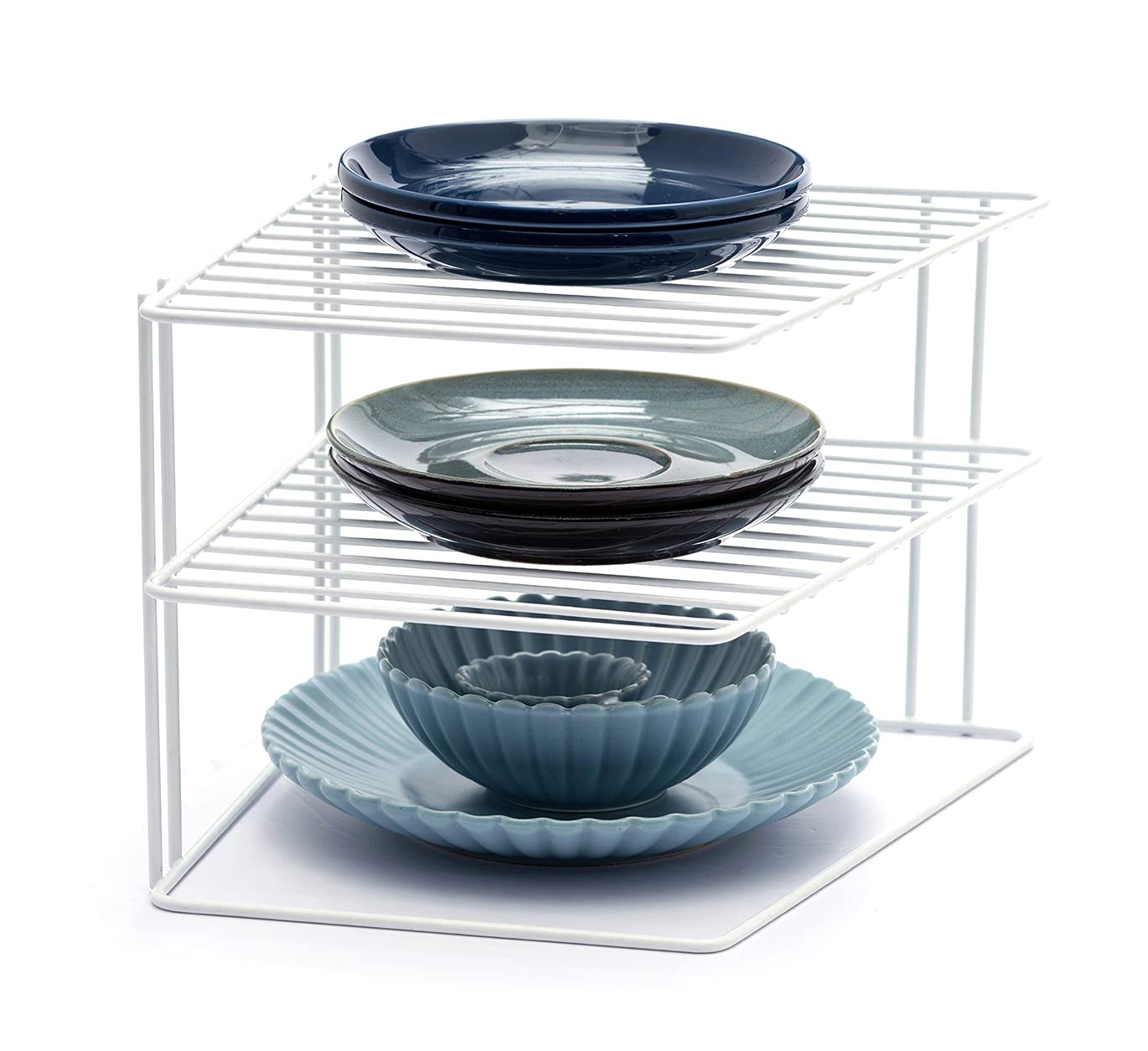 Buy B&Z 3 Tier Dish Rack Corner Dish Organizer Storage Shelf rack Work Top