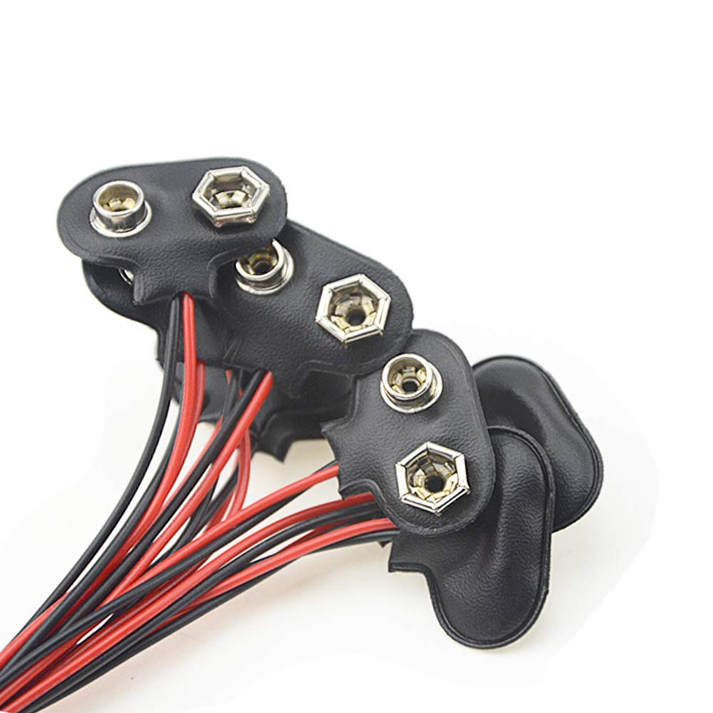 EMSea Summer Alarmgeber Set - 10 Stück 12V Piezo Summer Mit 9V Klemmen