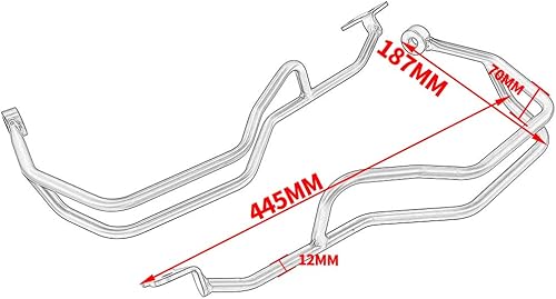 Miniatura 4 de LJBusRoll F750GS F850GS - Protector de manillar de acero para motocicleta para 2018-2020, BMW F 750 F 850 GS 2019