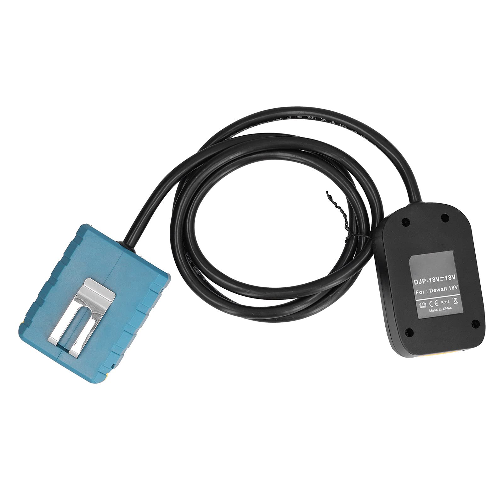Adaptador Torvex, Adaptador de batería de Litio Convertidor de Montaje Remoto con Cable de extensión de 1,5 m para reducción de Peso de Herramientas eléctricas portátiles