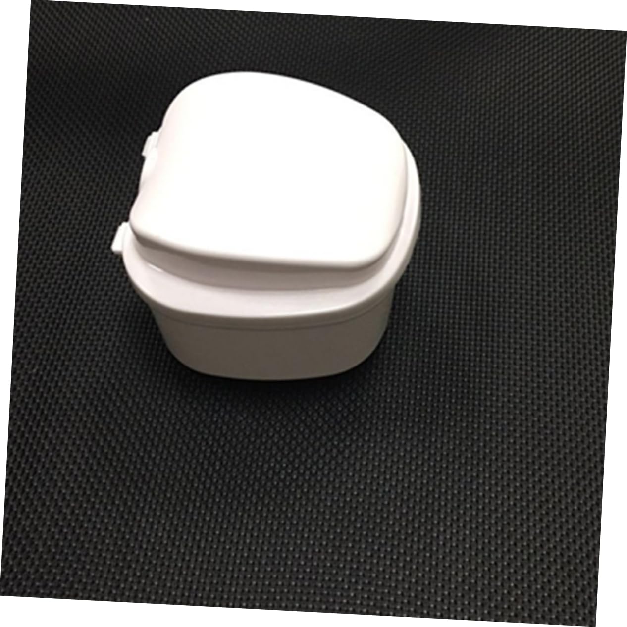 Storage Box Gum Case Tooth Collection Box White Box Lid Strainer for Easy Cleaning
