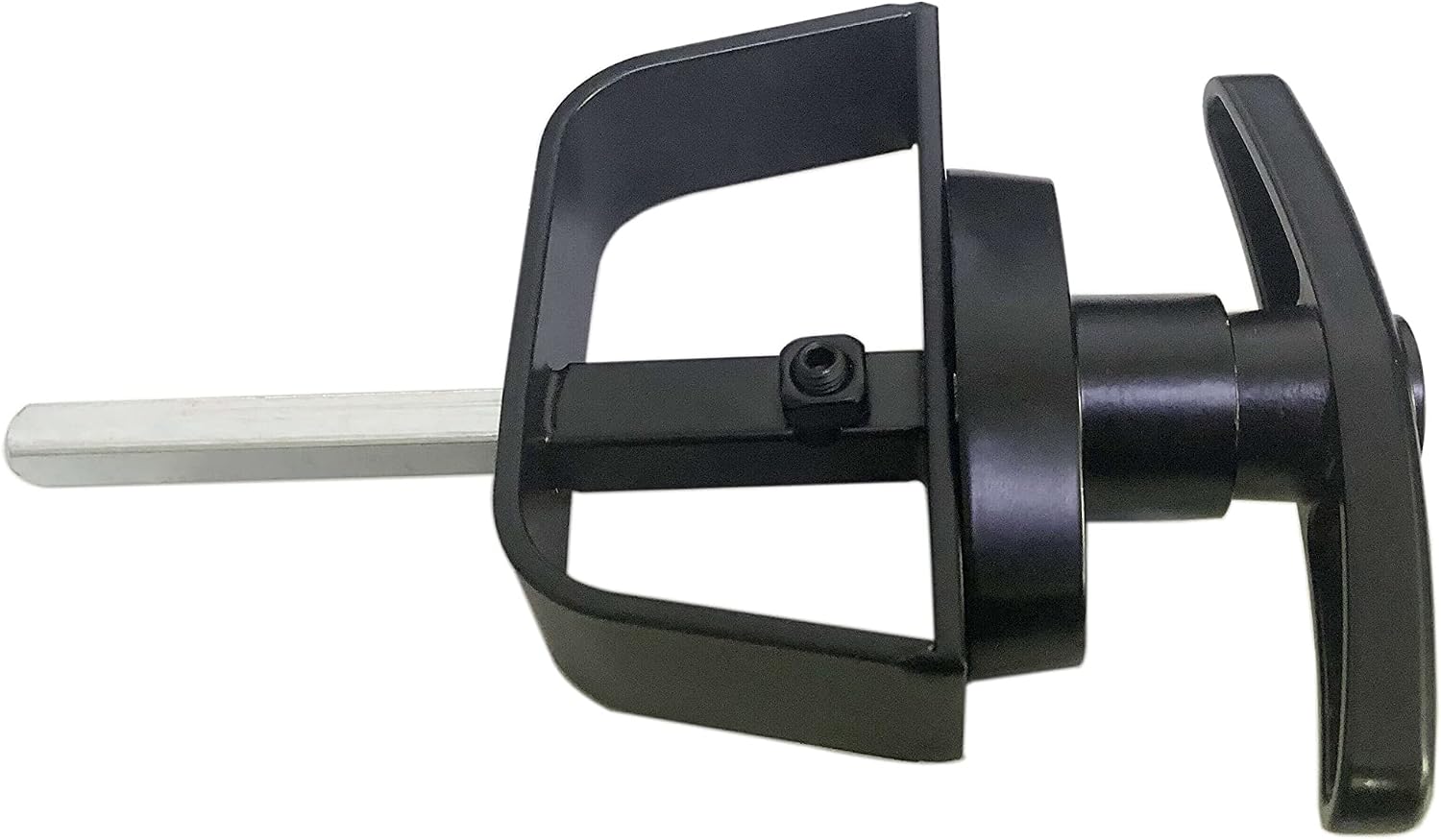 5.5 inch T-Handle Lock Set, Shed Door Lock with 2 Keys,5-1/2" Stem for Shed, Barn, Playhouse & Chicken Coop Door Lock