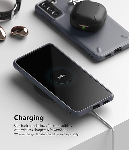 Miniatura 8 de Ringke Onyx - Funda diseñada para Samsung Galaxy S21 + (6.7 pulgadas), compatible con Galaxy S21 Plus, antideslizante, agarre cómodo, resistente,