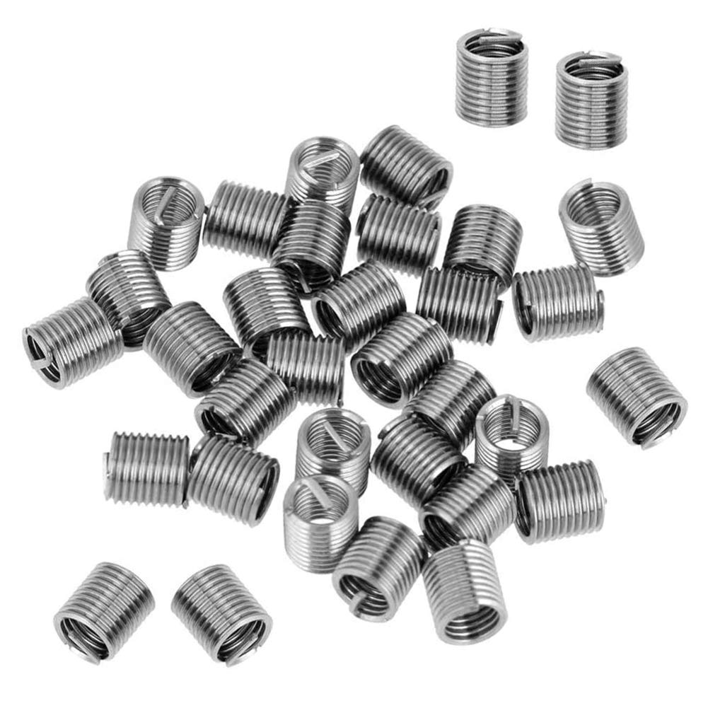 Kit Riparazione Filettatura M5x0.8 30 Pezzi In Acciaio Inox – Inserti A Spirale Per Motore E Auto