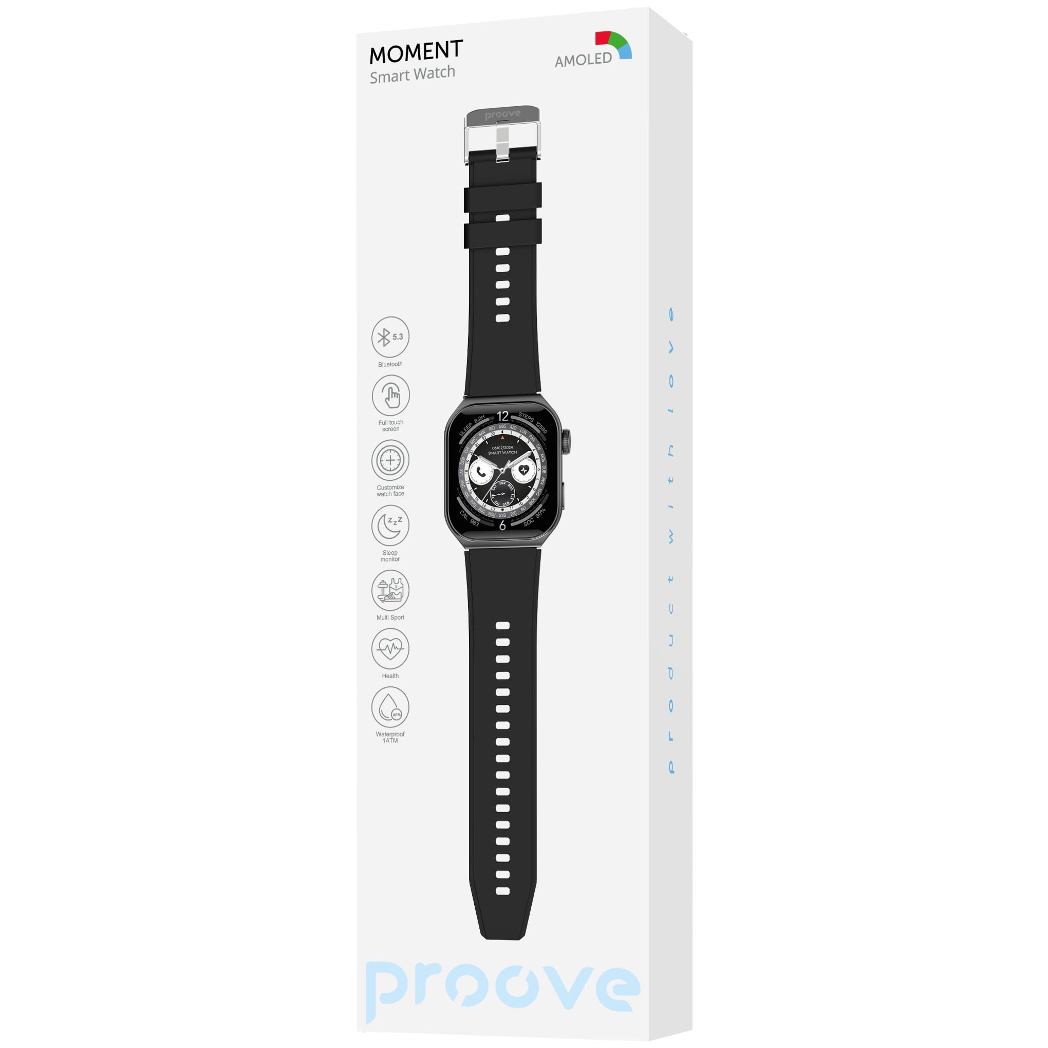 Proove Moment Smart Watch - Nero