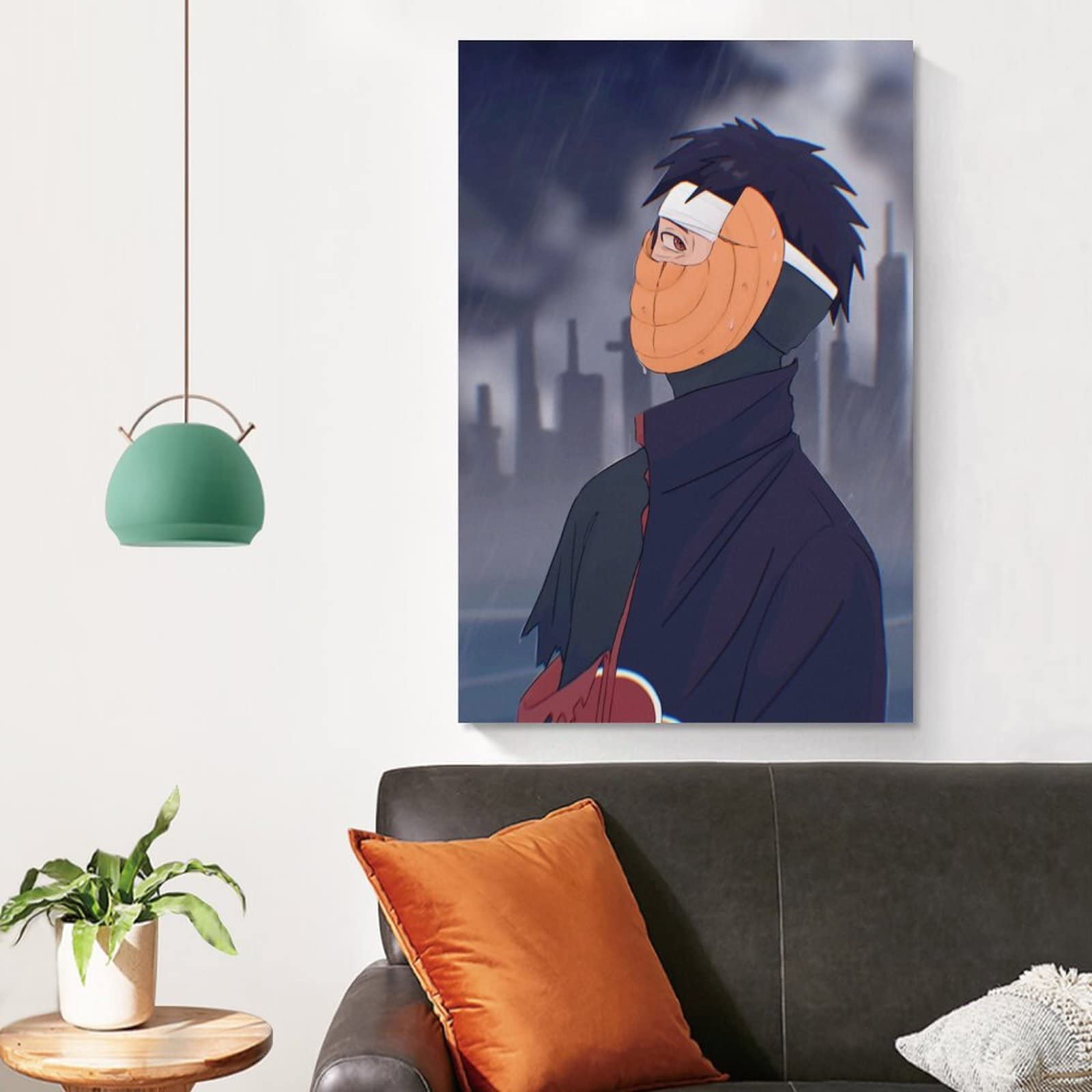 Amazon.co.jp: アニメ NARUTO -ナルト- うちはオビト キャンバス