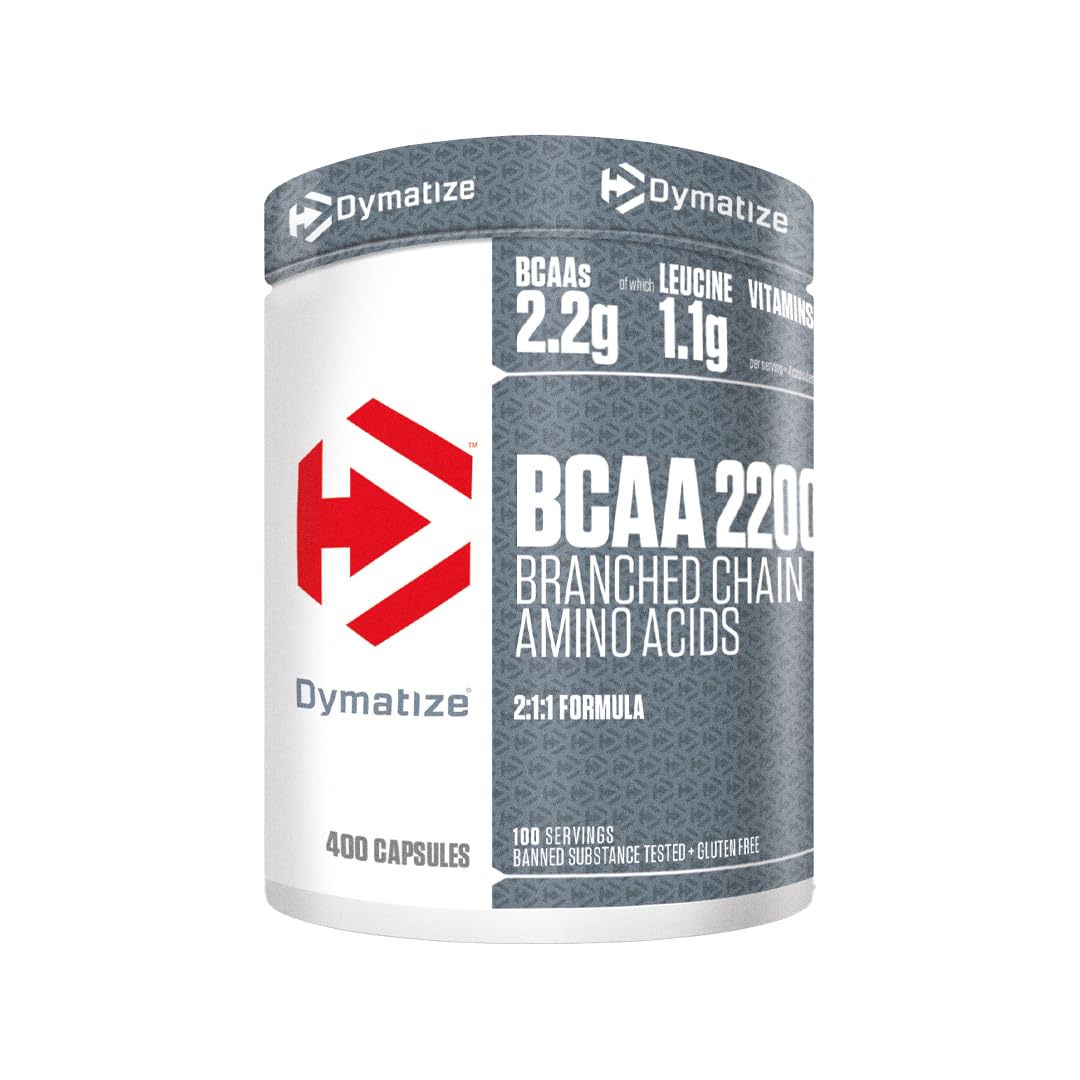 BCAA 2200 Caps 400er - Essential Amino acids – leucine, isoleucine, valine