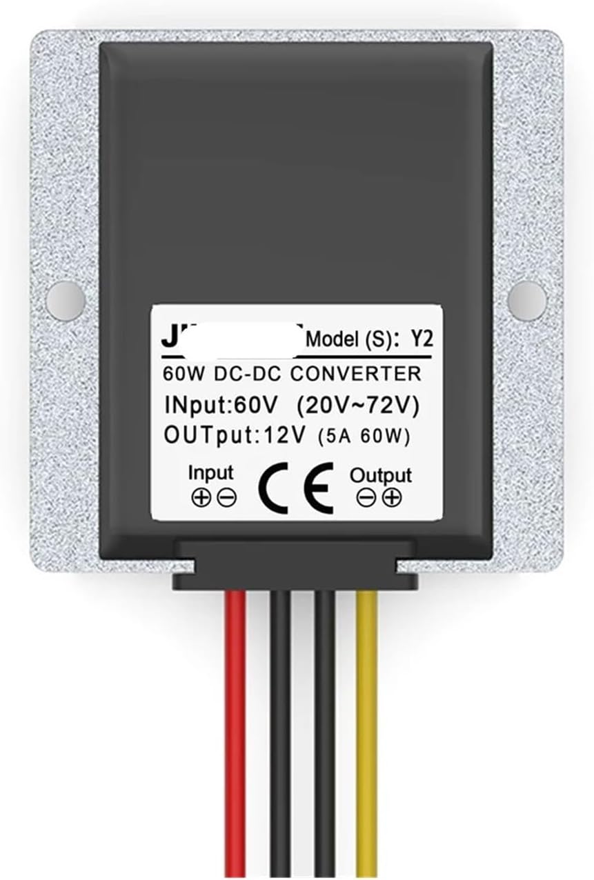 60V to 12V DC-DC Step-Down Converter (20V~72V Input, 15A Output), Constant Voltage Power Converter