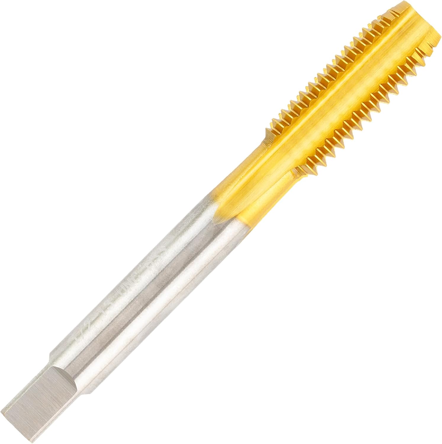 Amazon.com: Aceteel 1/2-13 UNC Thread Tap, Ti-Coated 1/2X13 M2 HSS ...