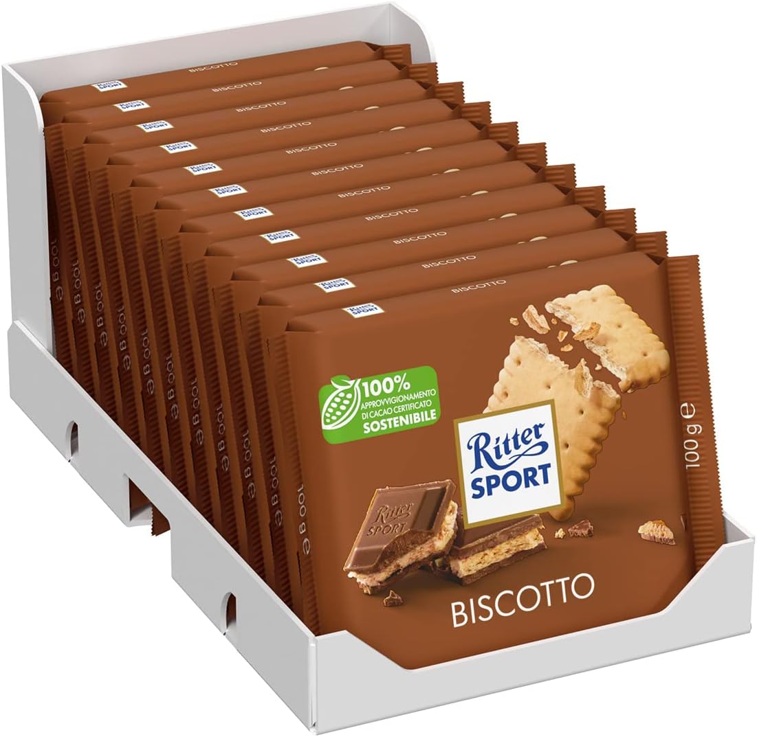 Ritter Sport Butter Biscuit 100g (Pack of 11) Amazon.co.uk Grocery