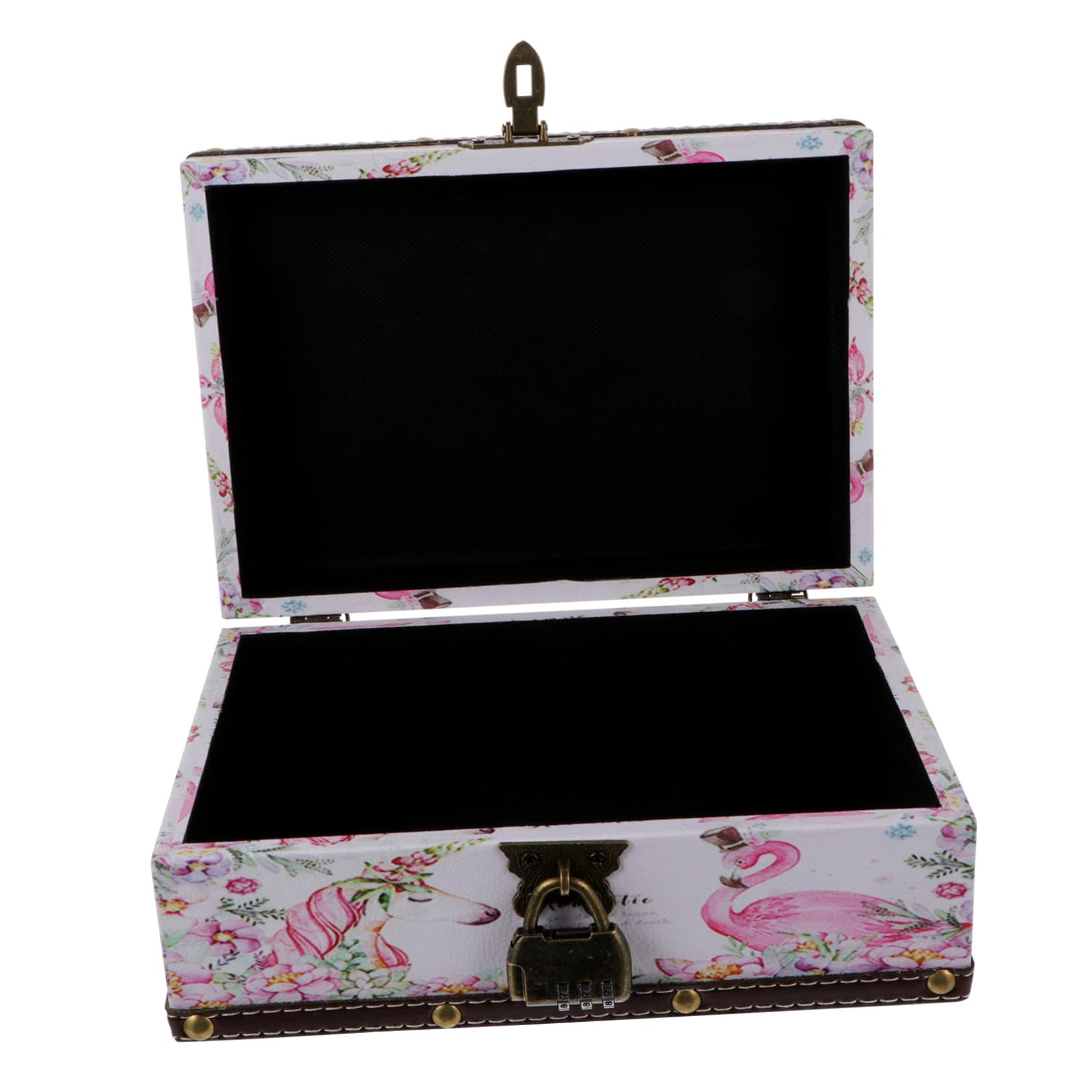 Boîte à bijoux de voyage rétro FOMIYES, organisateur vintage pour bagues et petits trésors chic