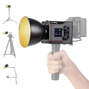SmallRig RC 60B COB Video Light, Portable Continuous Output Light