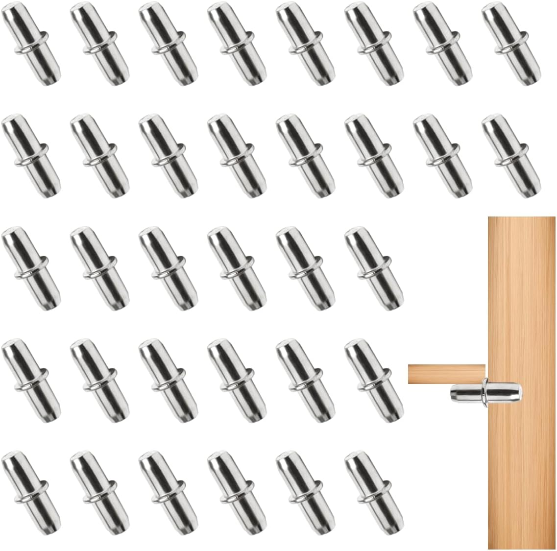 120 Pices Taquet Etagere,5mm Chevilles de Support D'tagre,Taquet  ...