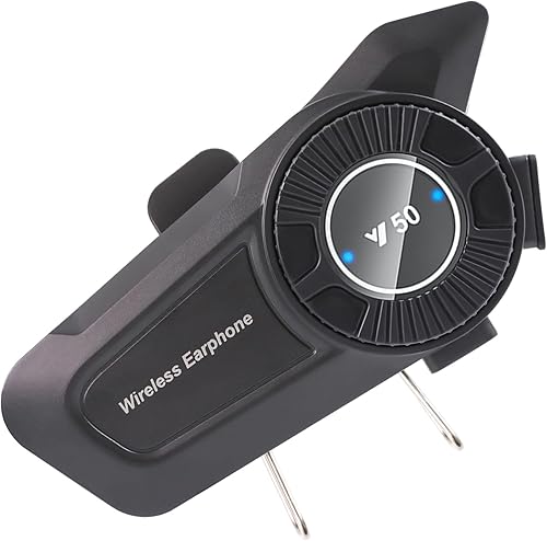 Auriculares Bluetooth para casco de motocicleta, auriculares de esquí impermeables con cancelación de ruido, auriculares inalámbricos ultrafinos que