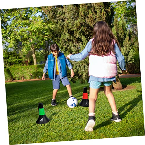 BESPORTBLE 10Pcs Ferramentas Infantis Cones De Trânsito Laranja Multiferramentas Equipamentos De Tre