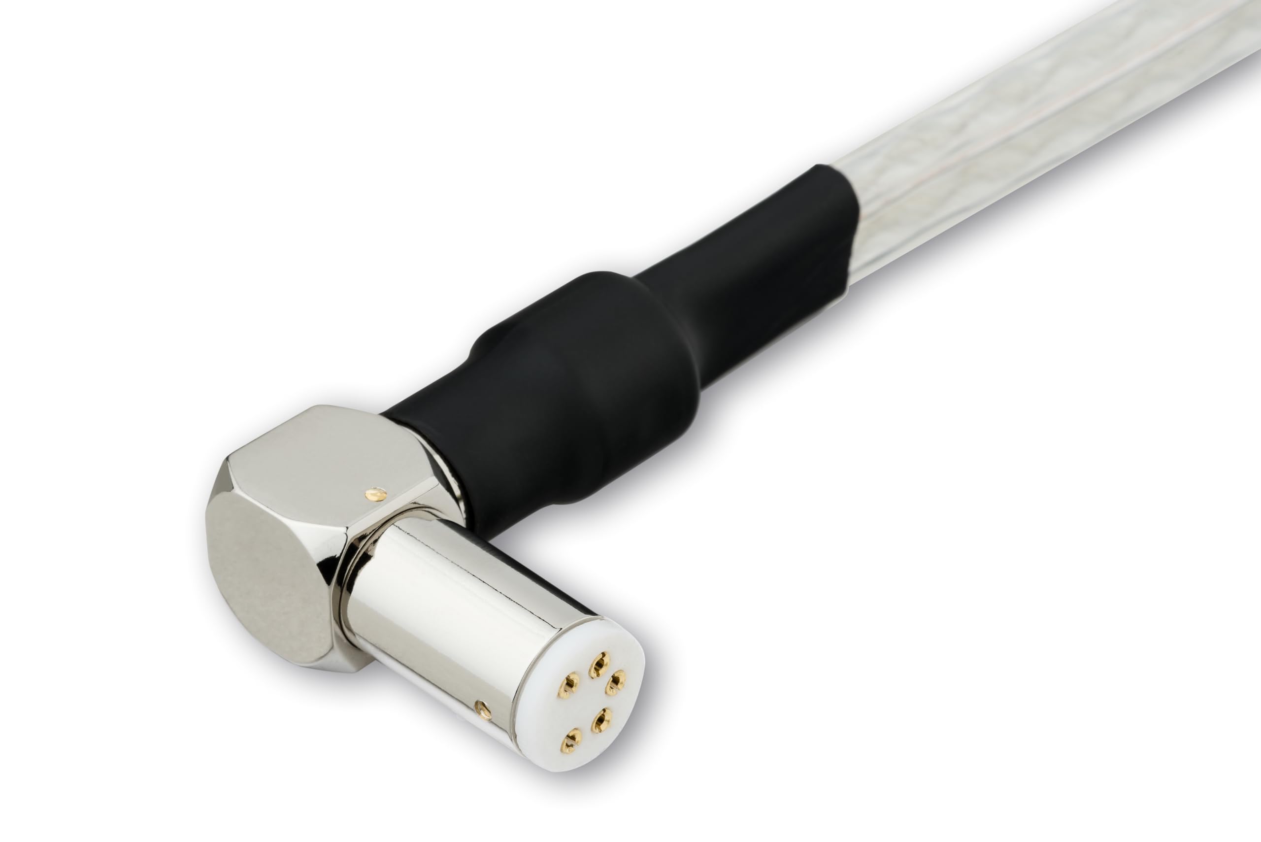 Pro-Ject Connect it Line E RCA Special True Balanced Turntable Cable 1.23m, silver, 123 centimeters - Image 2