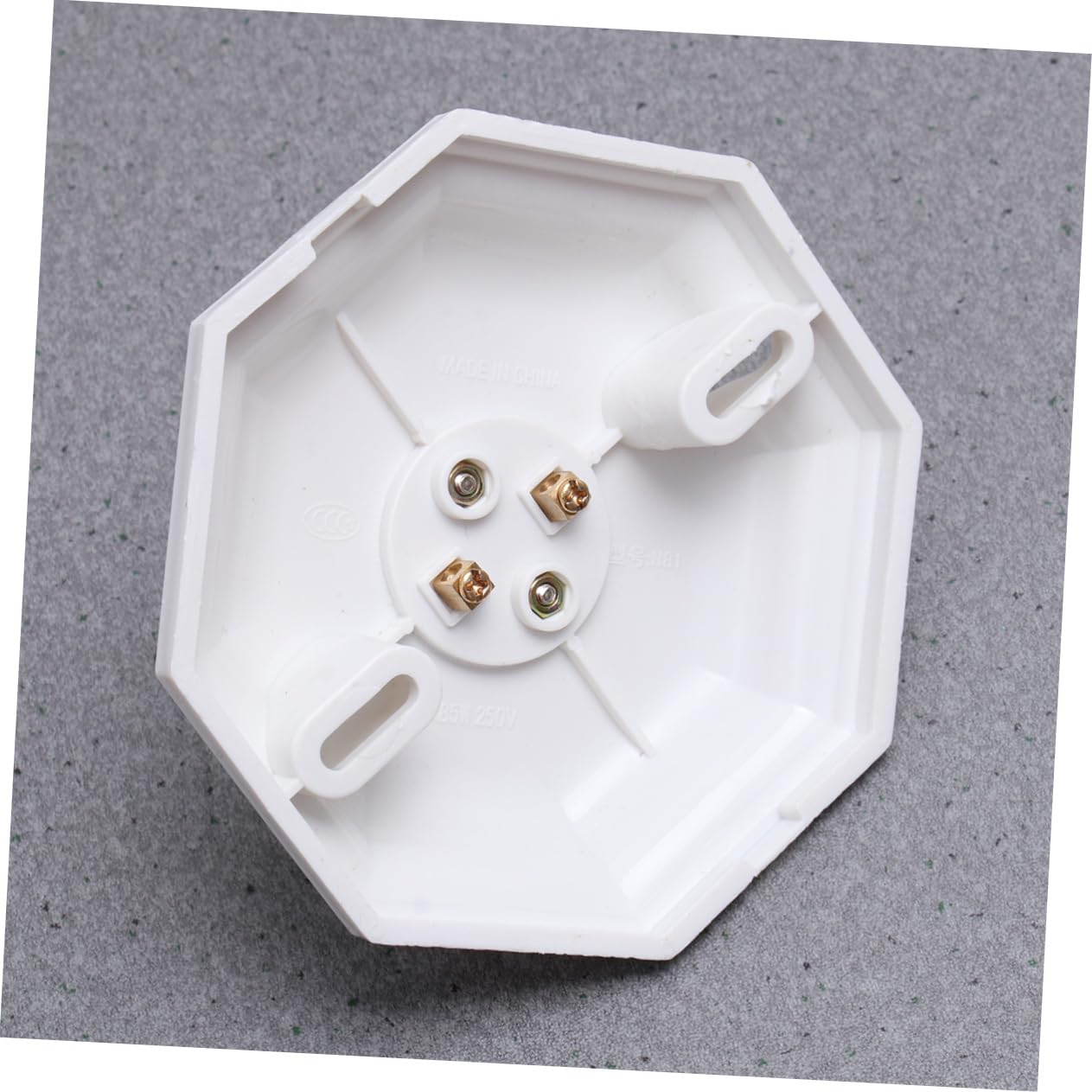 UKCOCO 12 Pz Attacco Base Lampadina E27 Presa Per Lampada a Sospensione Portalampada E27 Presa Base Candelabro Base Della Lampadina Base Per Lampada Da Tavolo Bianca Lampade Cerniera
