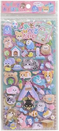 Amazon つくってあそぼうシール ペットサロン シールシート Q Lia デコレーション かわいい グッズ 通販 シール ステッカー おもちゃ Amazon つくってあそぼうシール ペットサロン シールシート Q Lia デコレーション かわいい グッズ 通販 シール ステッカー おもちゃ
