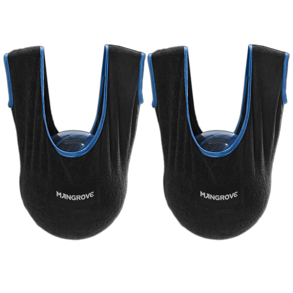 Mangrove Bowling Ball Polisher, Microfiber Bowling Towel See-Saw for Bowlers, Large Washable Bowling Shammy Seesaw, Ball Cleaner Holder Bag