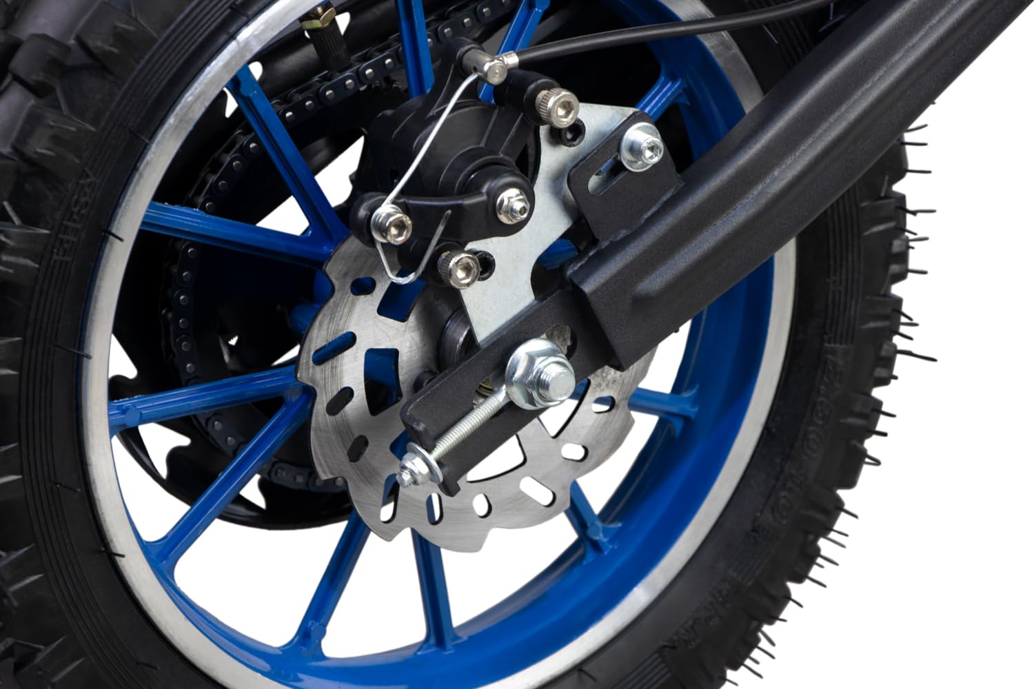 Mini Cross Mini Moto minicross minimoto APOLLO 49cc 2 tempi: Gas Regolabile + Easty Start + Ruote 10" + Freni a disco + Filtro Aria Sportivo + Altezza Sella ca. 60cm + Garanzia 24 mesi (COLORE VERDE)