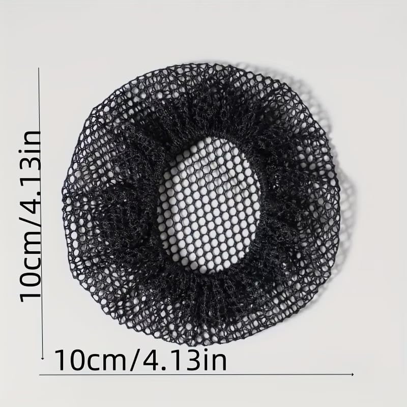 Image of Hair Accessories for Women, 2 Pcs Breathable Invisible Hair Bun Net for Women | Juda Net Mesh Bun Cover, Hair Net & Bun Maker | Hair Accessory for Bun, Dance, Nursing, Bridal & Daily Use