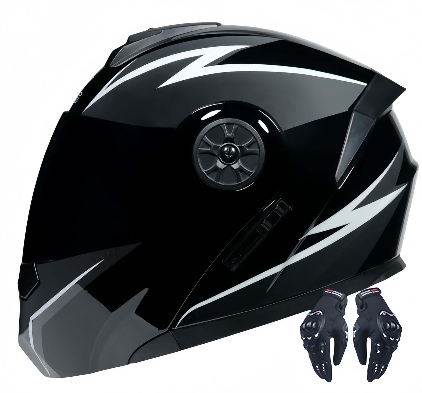 Kaski motocyklowe damskie i męskie kaski motocyklowe przeciwmgielne podwójne wizjery modułowe kaski motocyklowe z klapką na całą twarz, kask motocyklowy, modułowy kask z certyfikatem ECE