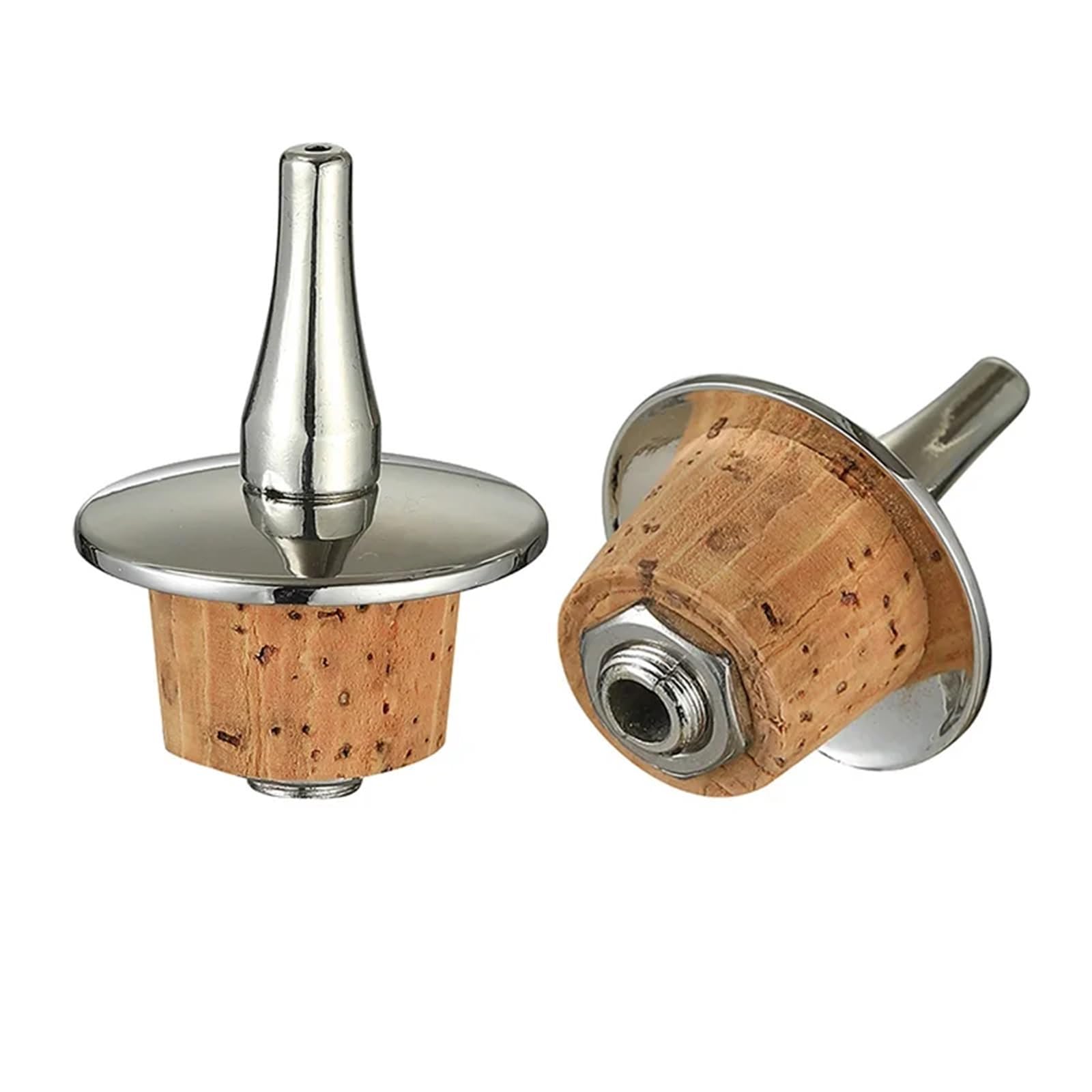 Bouchons à vin 6 pièces goutteur liqueur Dasher hauts outil de barre for garder le Champagne frais(Gold)