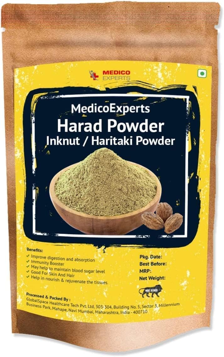 Amazon.com: SENTA Haritaki Powder Organic - 100 GMS | 100% Pure Harde ...