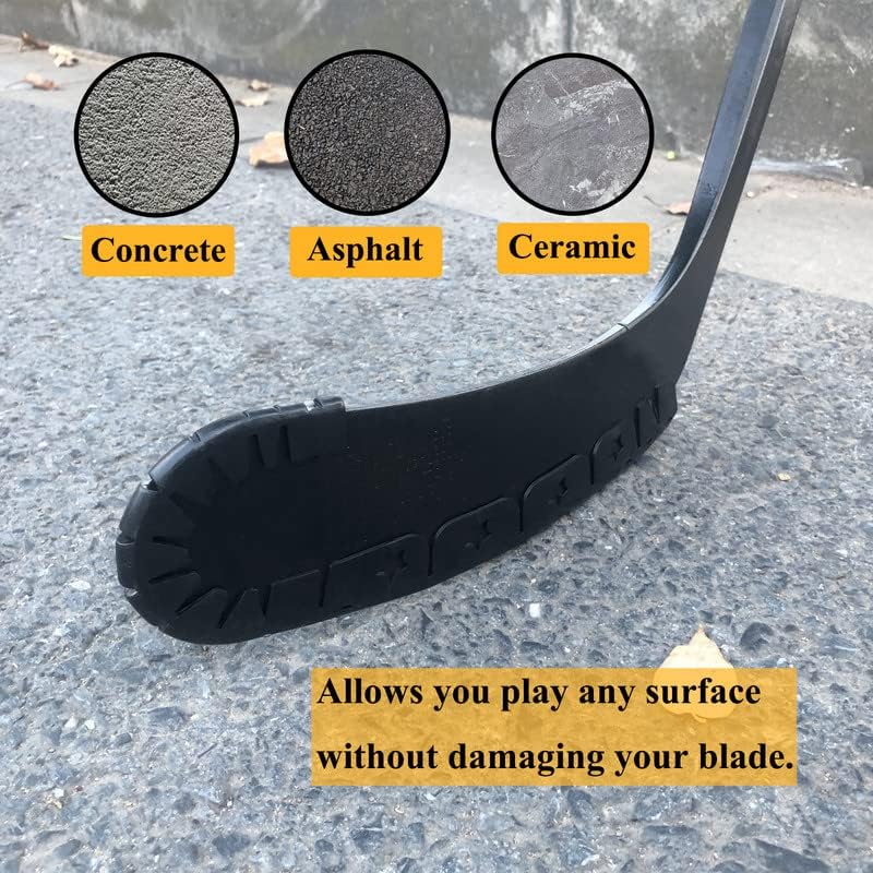 Miniatura 5 de auaurly Protector de hoja de palo de hockey, protector de hoja de hockey, cubierta para entrenamiento de hockey sobre hielo y ayuda de práctica -