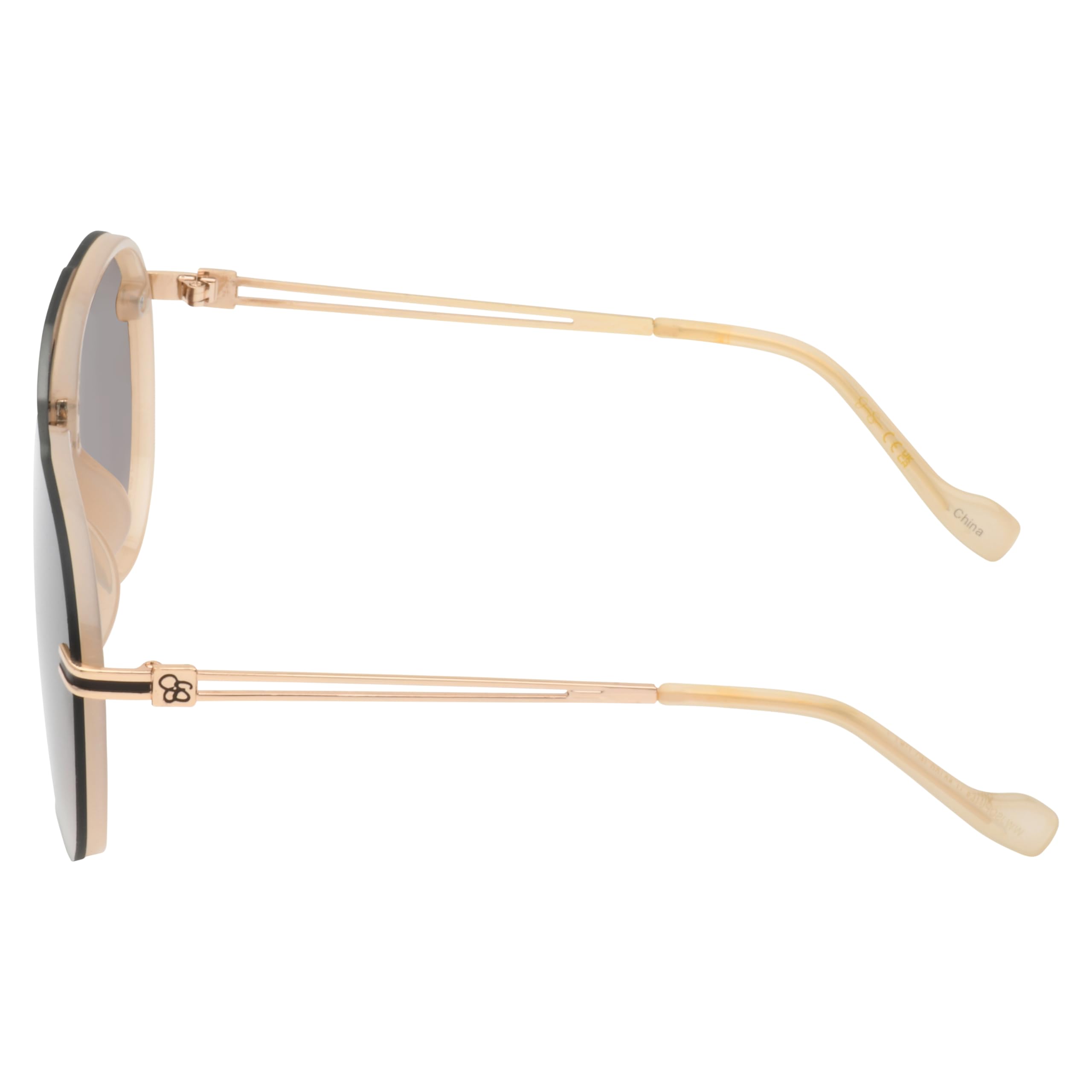 Jessica Simpson J6195 - Gafas de sol modernas de aviador con protección UV400, regalos glamurosos para ella, 65 mm