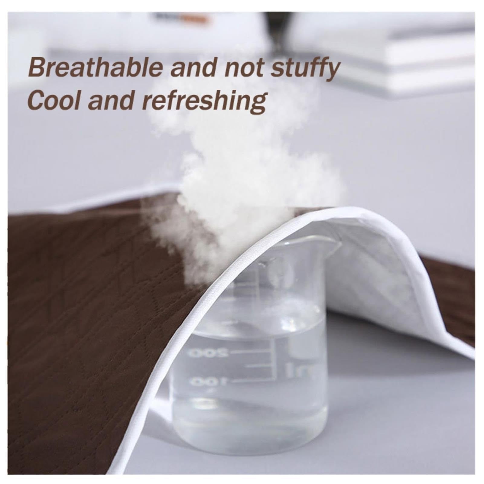 Protector De Cama Lavable | Empapadores Absorbentes Color Sólido