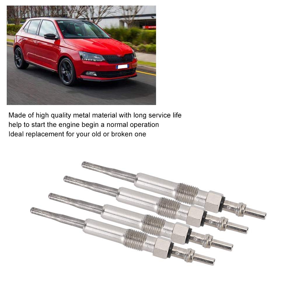 Amazon.com: 4 Pcs N10591602 Die.sel Heater Glow Plugs Kit Metal 