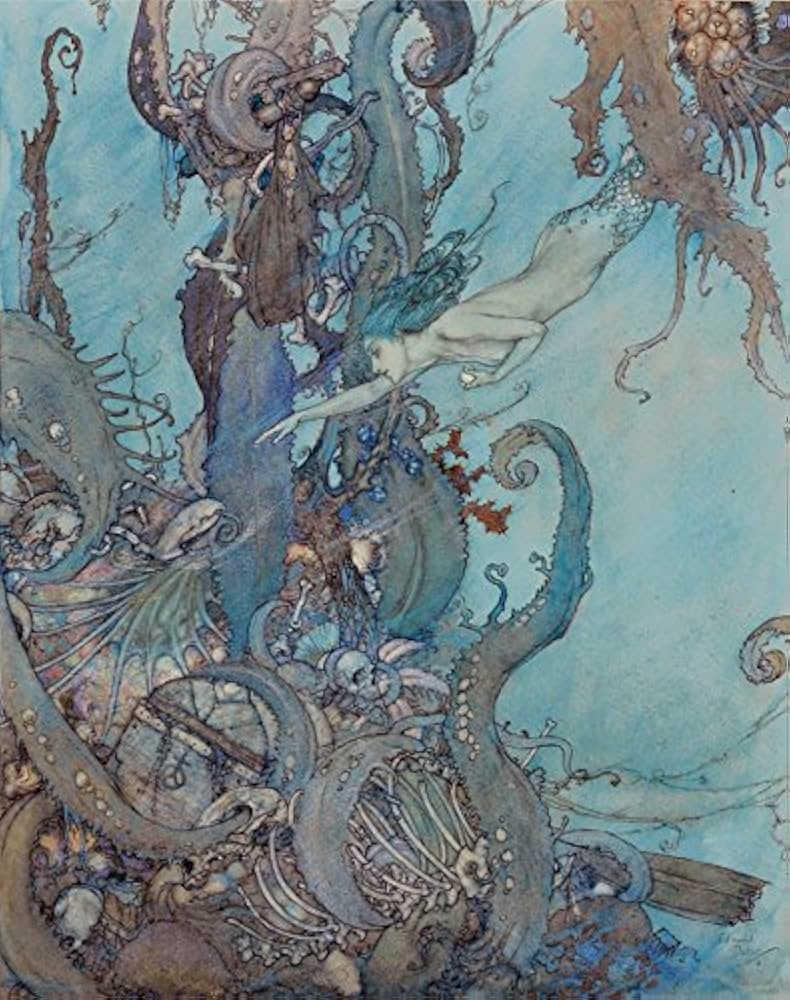 Amazon｜マーメイド:エドマンド・デュラック: Circa 1911