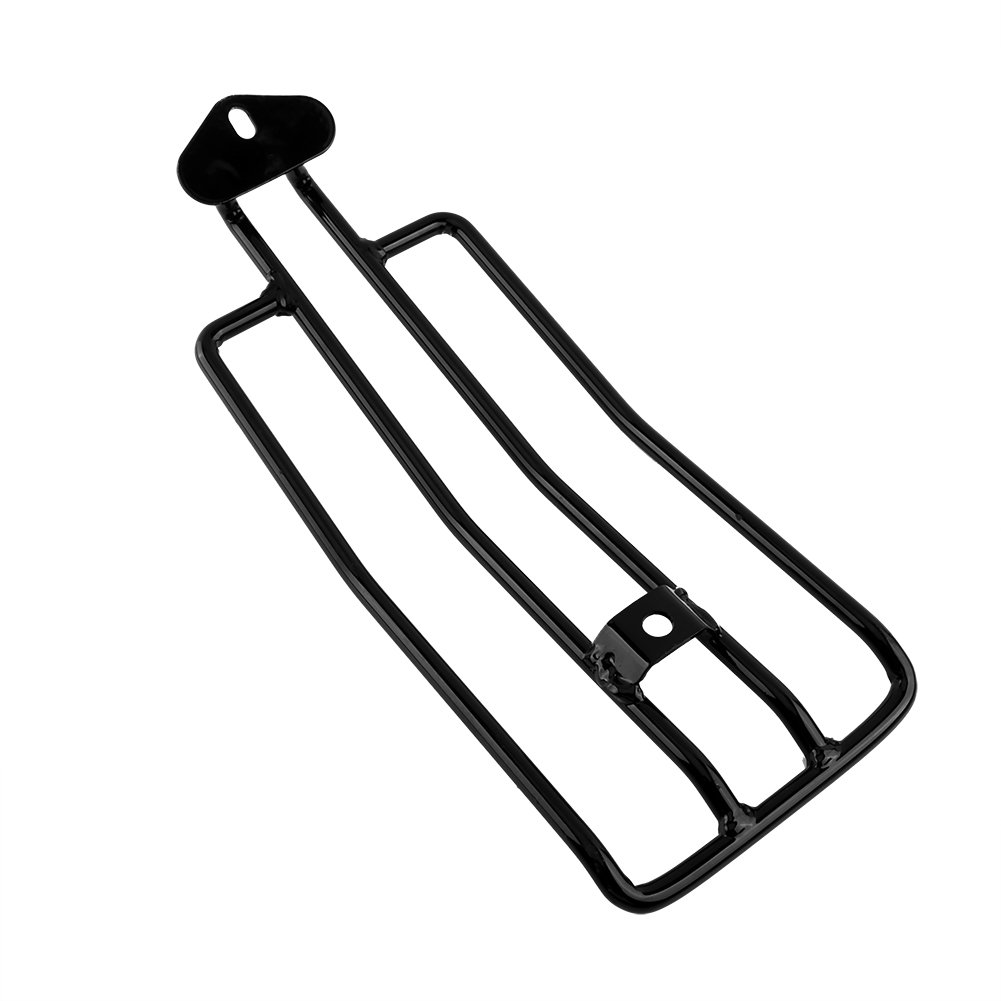 Estante de soporte para equipaje trasero de motocicleta, asiento único, guardabarros trasero de Keenso, estante de equipaje para asiento individual