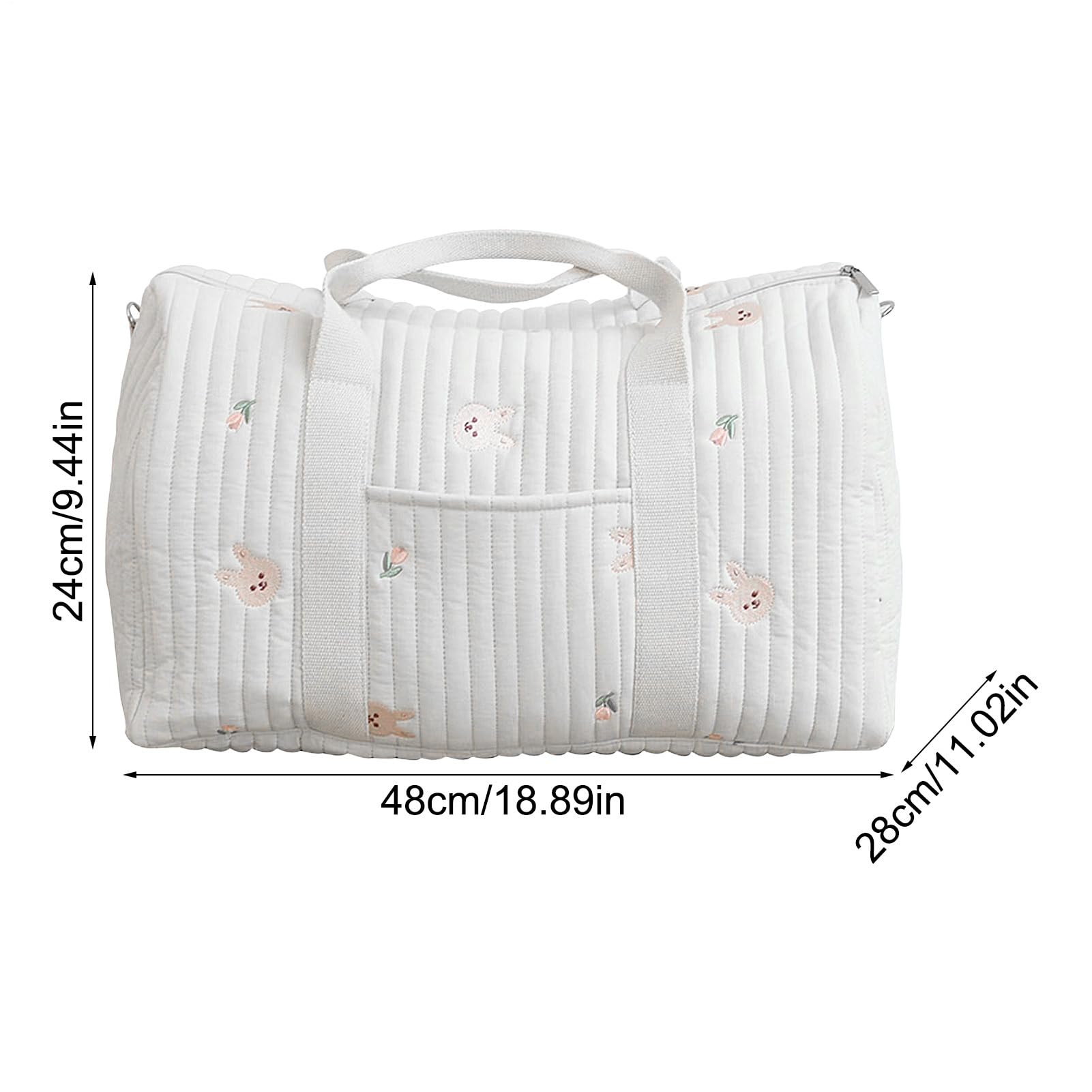 Borsa per Pannolini - Organizzatore Viaggio Portatile Grande Capacità - Borsa Da Viaggio Per Ospedale E Parto - per Mamma Papà Genitori Gravidanza Parto Ospedale Asilo