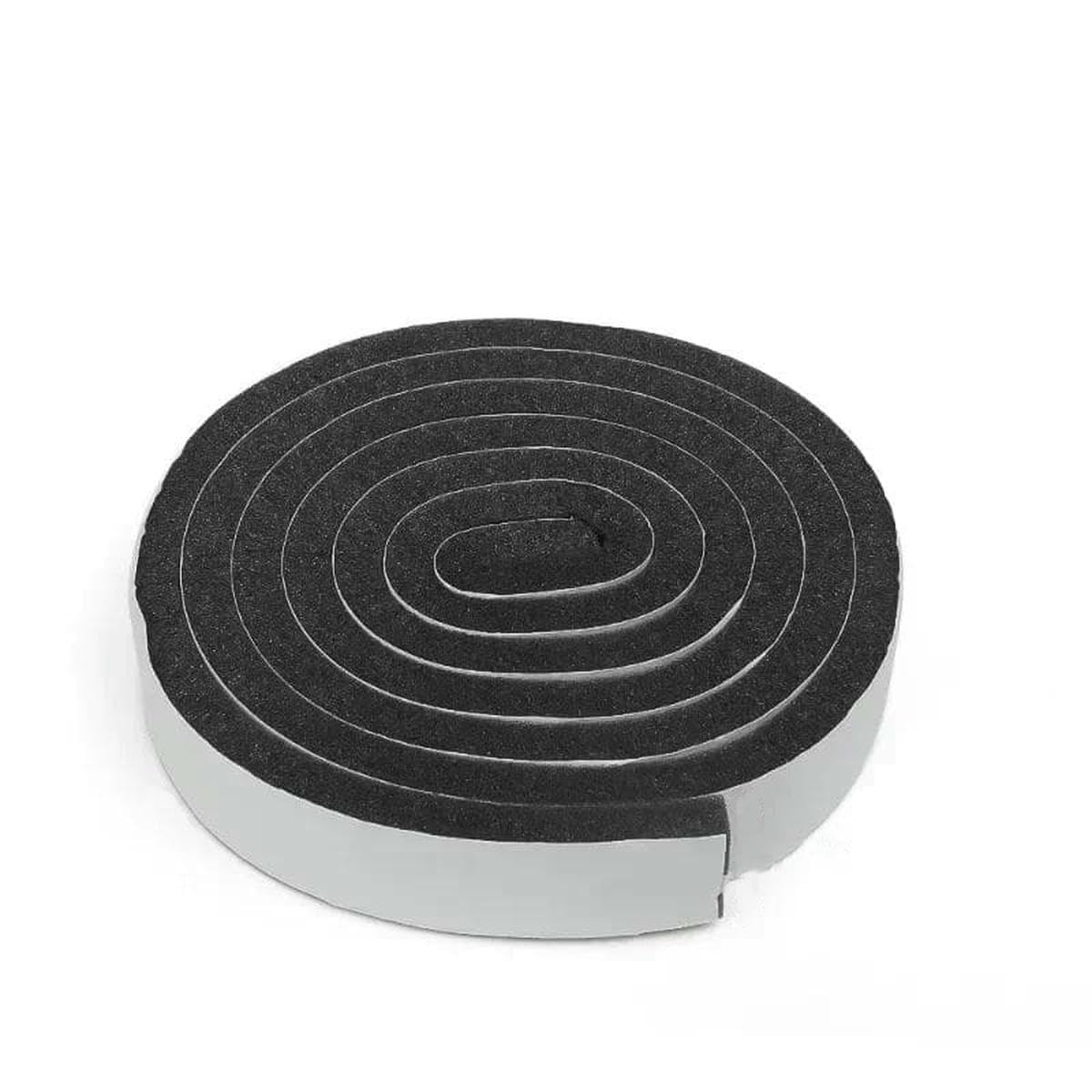 20/2M Sponge Door Window Seal Strip Self-Adhesive Insulation Acoustic Foam Weatherstrip Home Windproof Sound-Proof Sponge Tape-Width-3cm-3Rolls (6M)