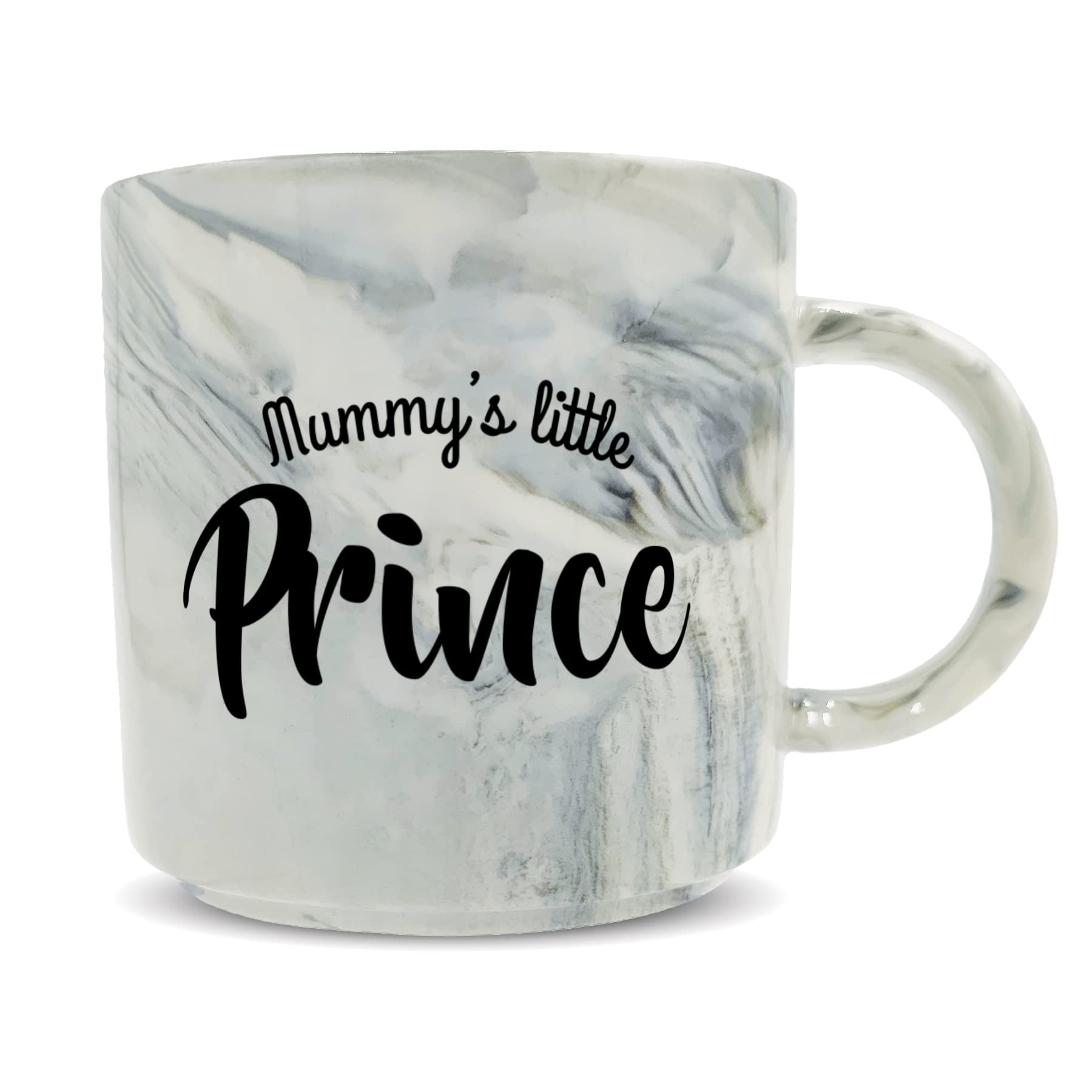 Hippowarehouse Mummy's Little Prince Printed Mug Various Colour Options Ceramic Cup Kitchenware 11oz