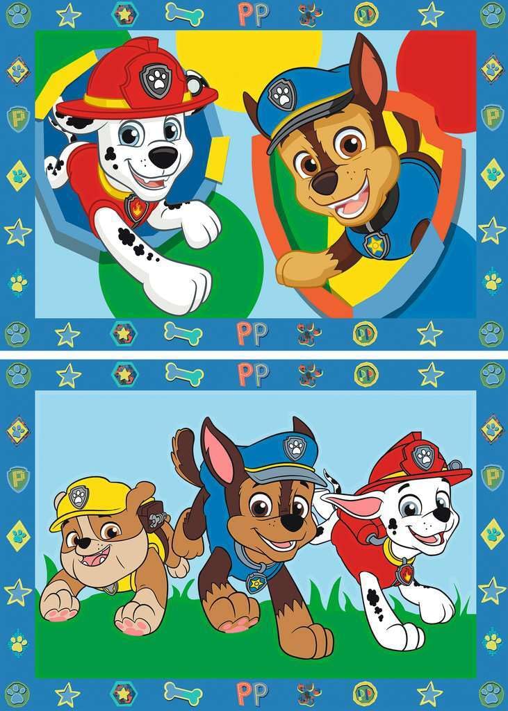 Ravensburger CreArt 20286 Paw Patrol Painting by Numbers Paw Patrol for Children from 5 Years, Painting Set with Frame, Brush and Acrylic Paints, Gift for Boys and Girls