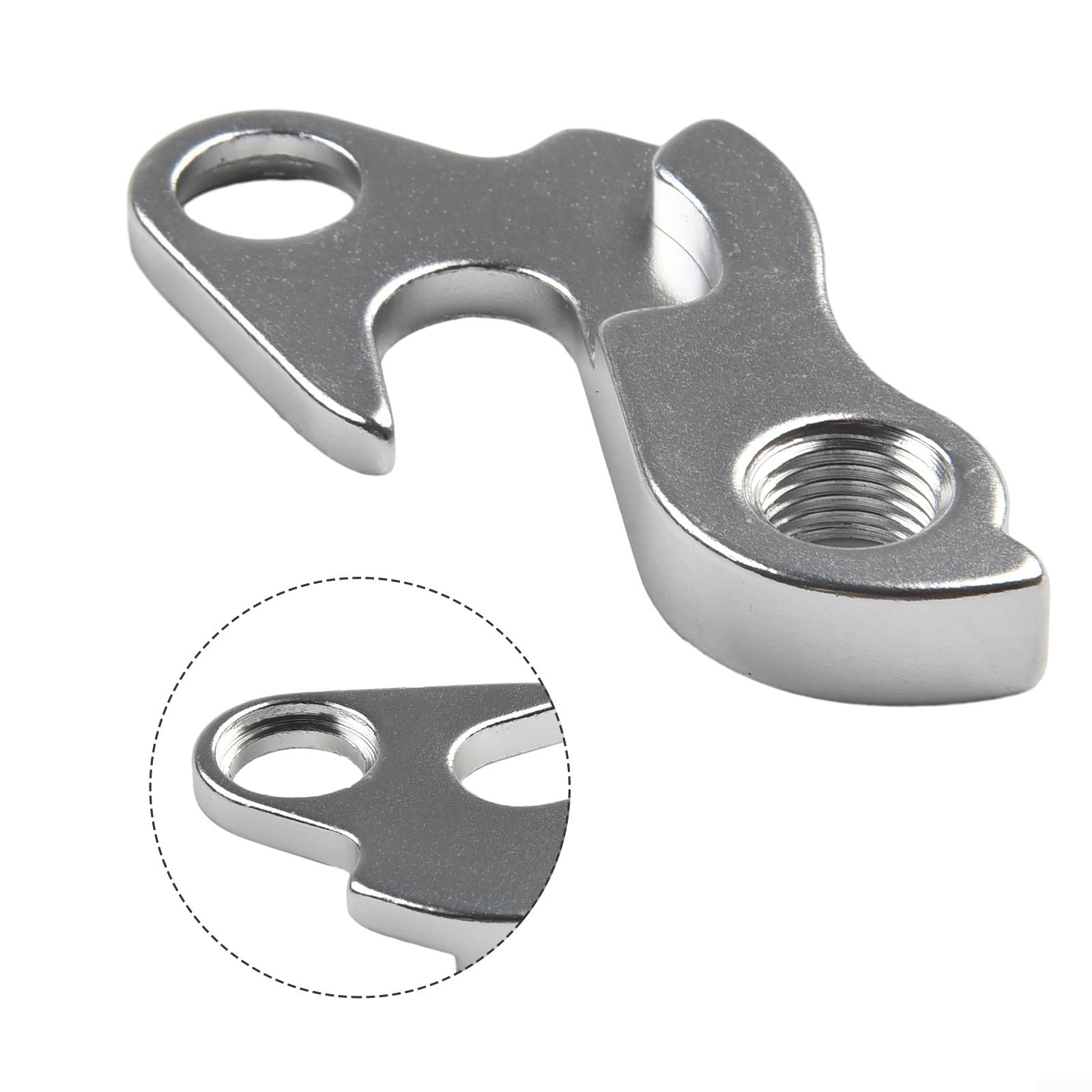 Gdfnmogo Patte de dérailleur arrière pour Trek, en acier, performance durable, compatible avec Trek 3500 3700 3900 4000 4100 4300 540 6000 7.1 7.2 7000 7100