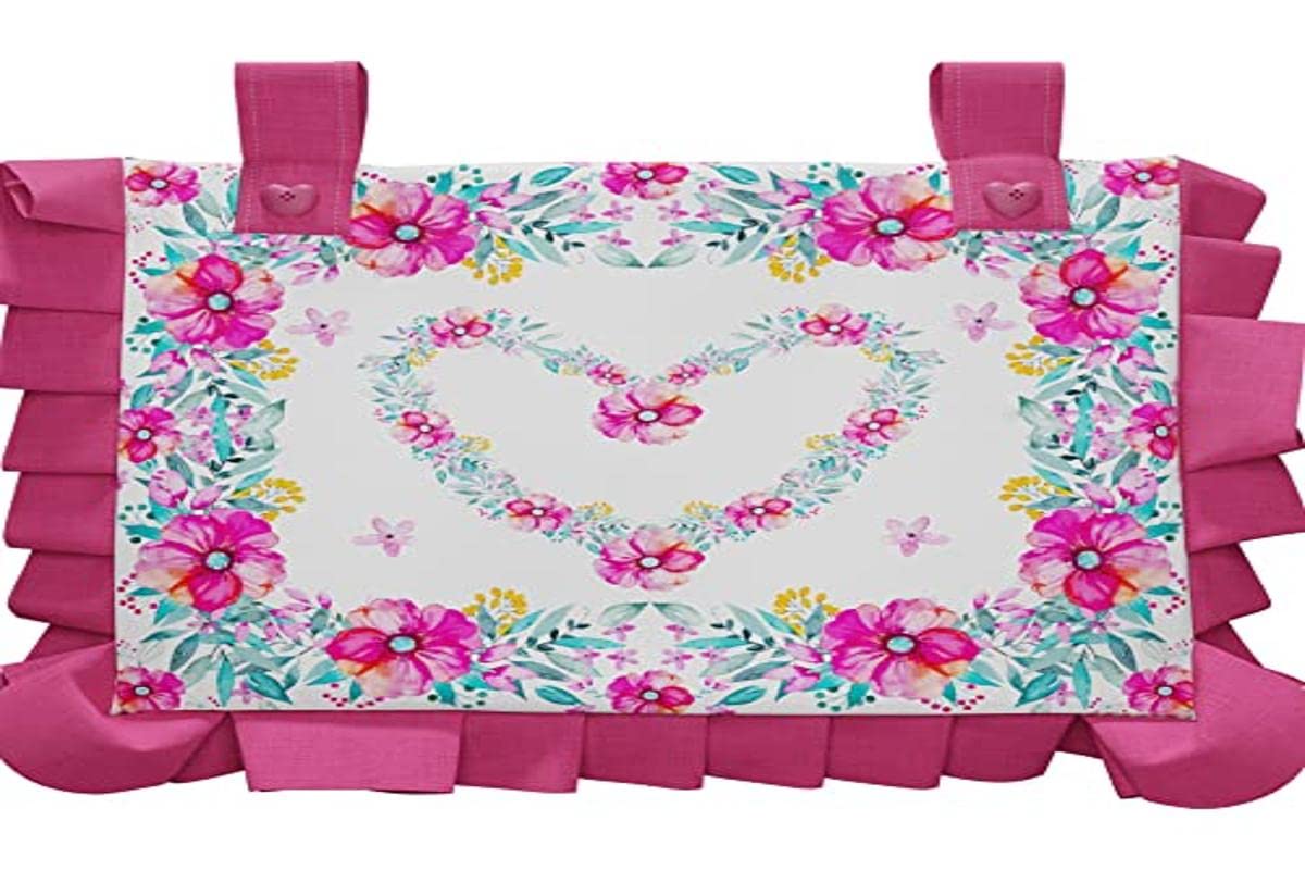 PETTI Artigiani Italiani Petti Oven Cover for Kitchen 100% Hypoallergenic Microfibre Flowers 01 Copriforno 40 x 50 cm