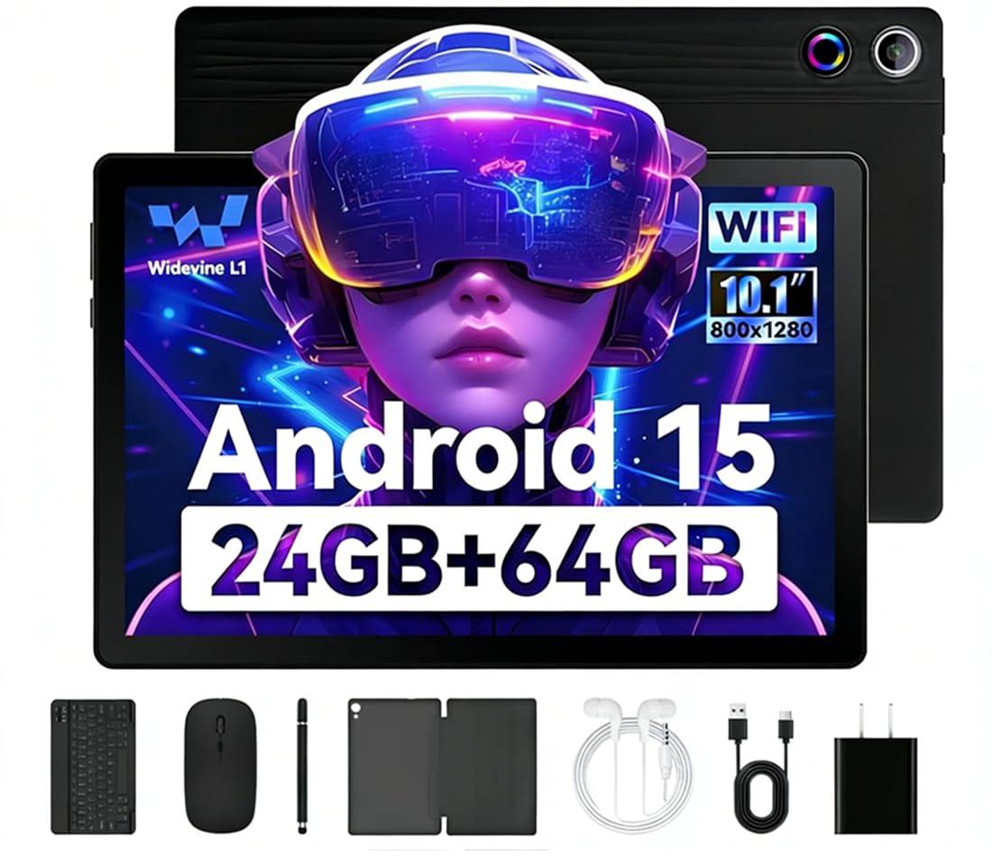 latest 2026 upgraded android tablet 10.1 inch with dual camera