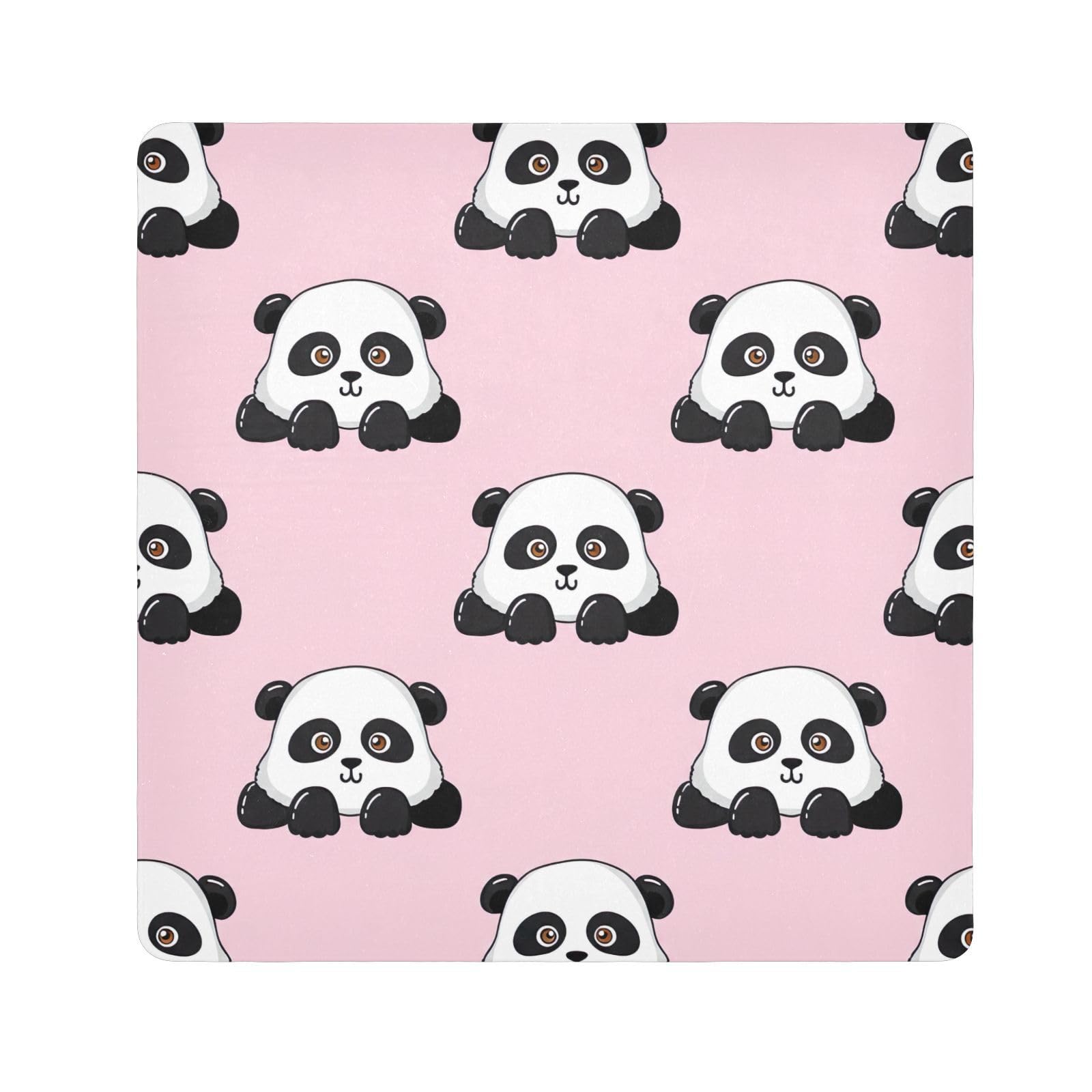 ODAWA Multi-purpose Wrap Cloth Cute Cartoon Pandas Peeking Self-Adhesive Cloths 21.7