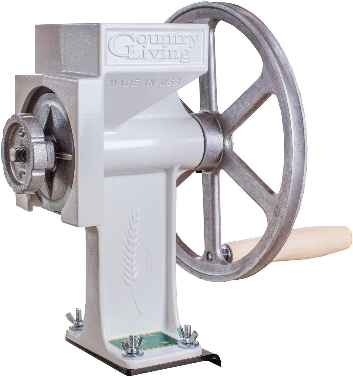 Country Living Hand Grain Mill Food Processors Home & Kitchen