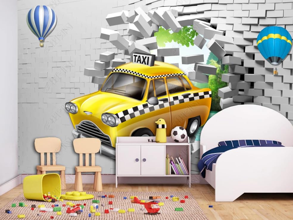 Papier peint intissé chambre d'enfant pour masquer les grands murs nus