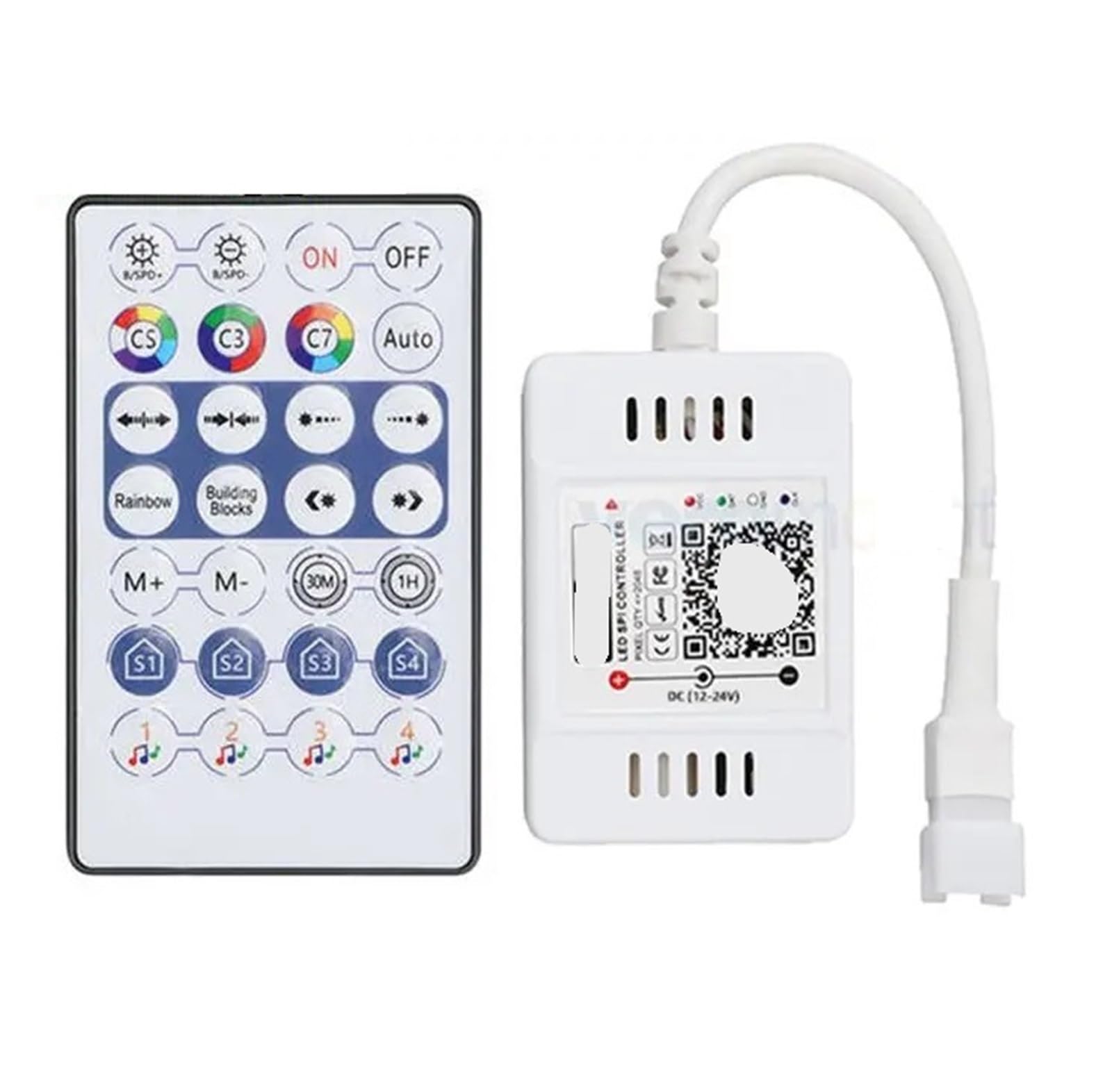 Controlador de música 24V que soluciona la sincronización de píxeles LED
