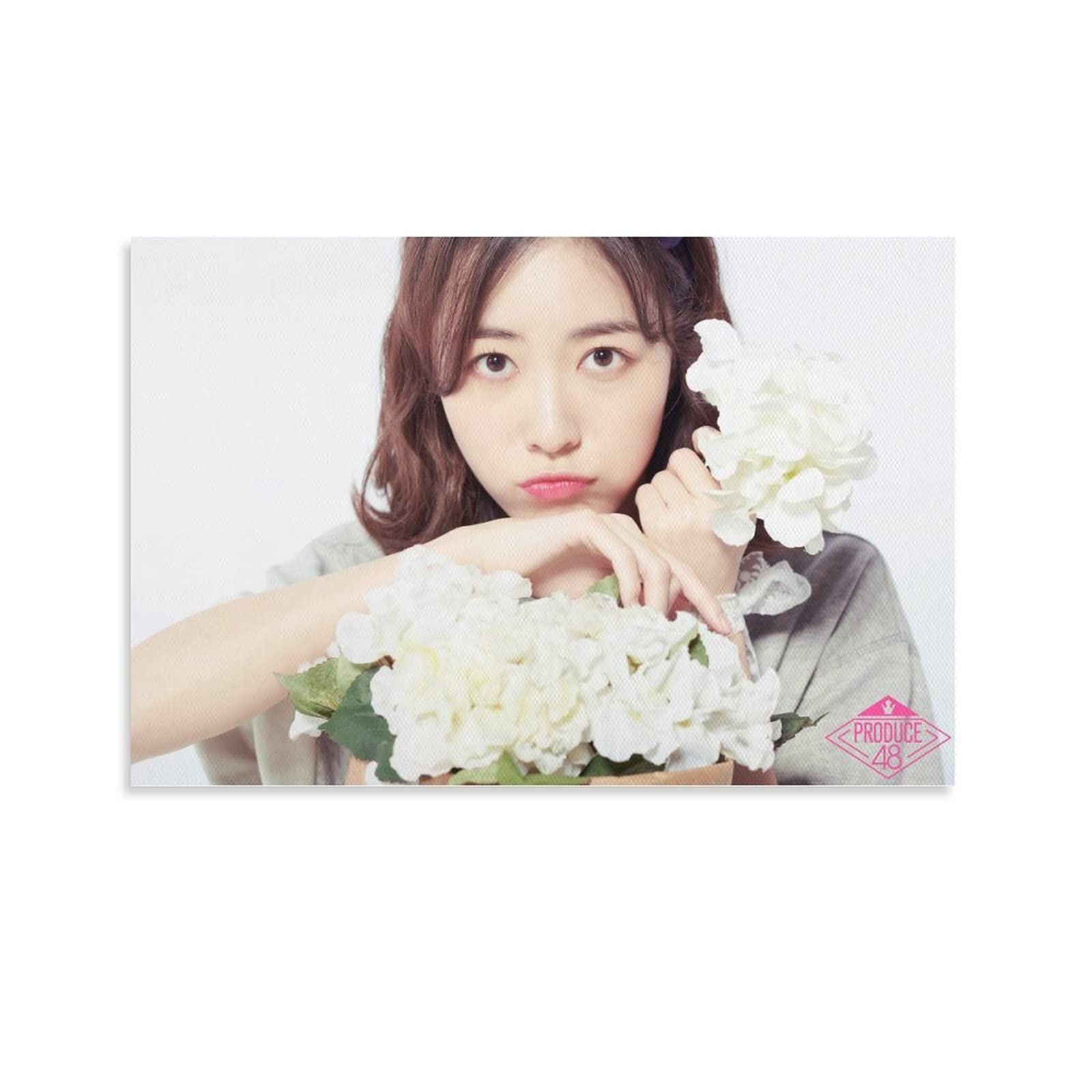 SCORRO Japanese Actress Matsui Jurina Canvas Posters Wall Art Bedroom Office Room Decor Gift 08x12inch(20x30cm)