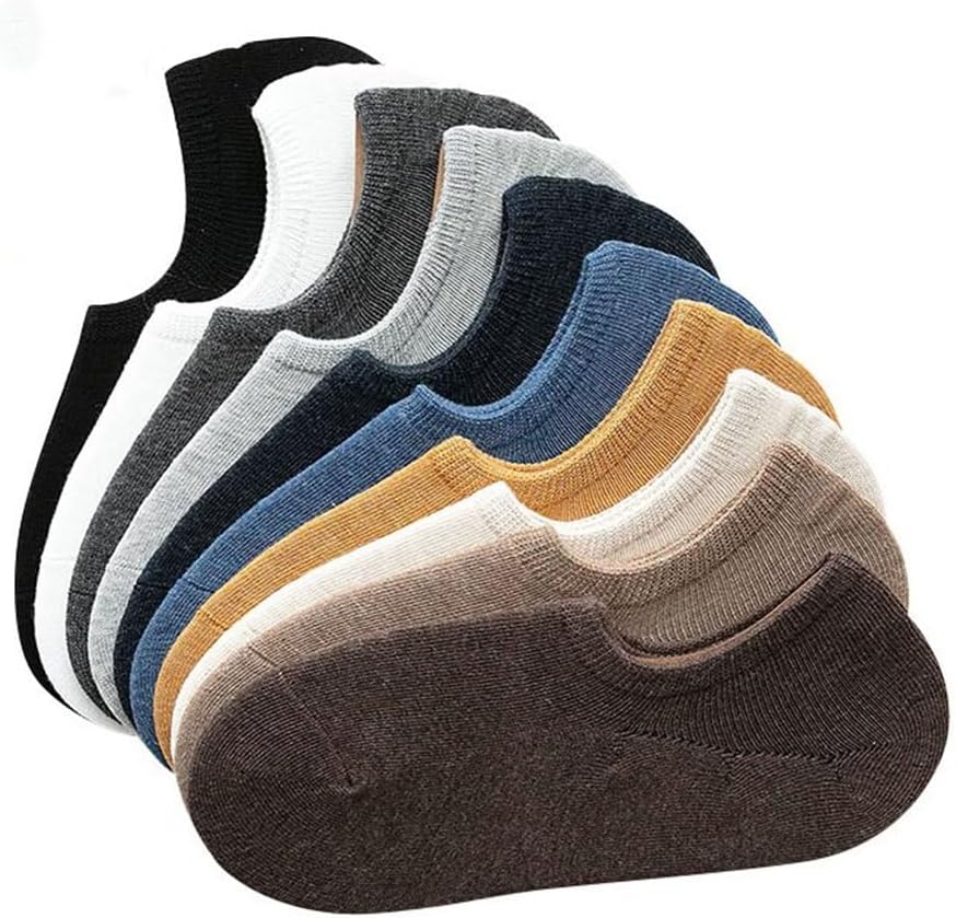 Men's Boat Socks Invisible Boneless Sweat Absorbing